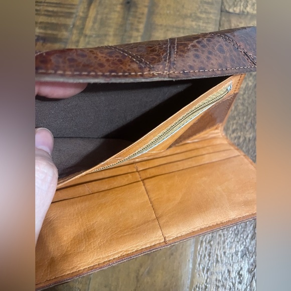 Vintage Genuine Alligator Leather Wallet GORGEOUS or best offer - Picture 8 of 10